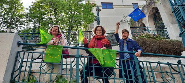 Die Grünen heißen neue Bezirksbewohner willkommen und laden sie dazu ein, den Alsergrund aktiv mitzugestalten.
 | Foto: Grüne1090