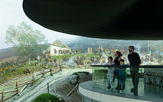 Darf bei der Langen Nacht der Museen in Tirol natürlich nicht fehlen: das Tirol Panorama. Welche Museen noch mit dabei sind, das erfahrt ihr hier. | Foto: Mario Webhofer/W9 Studios