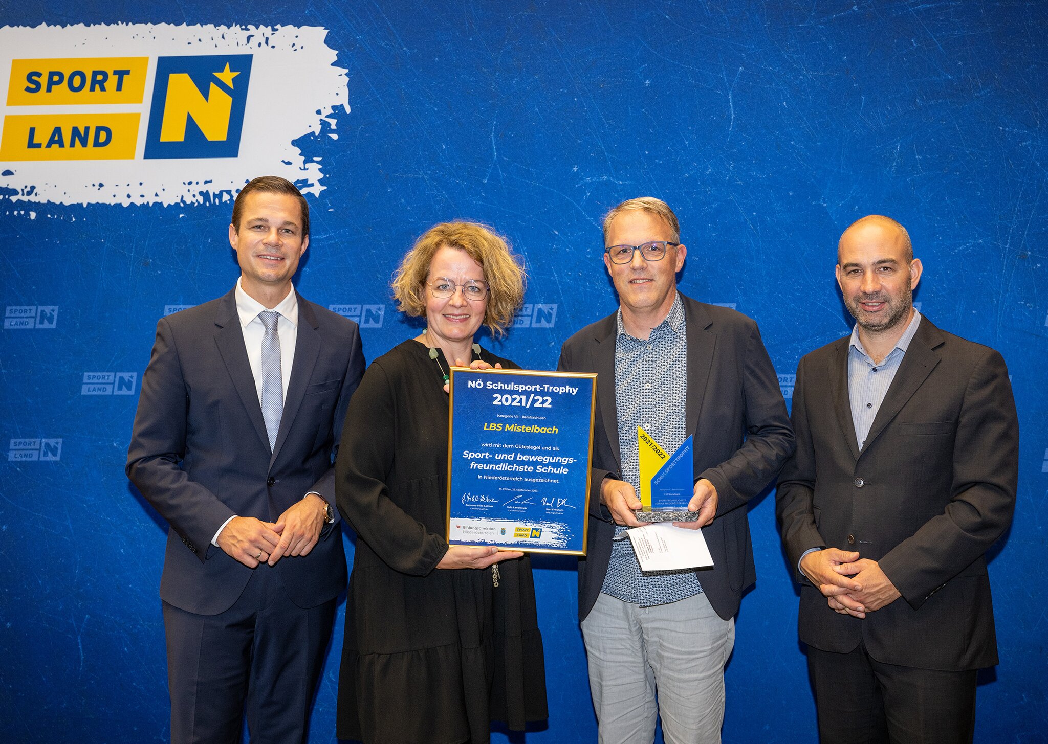 Seal of quality: LBS Mistelbach receives sports seal - Mistelbach