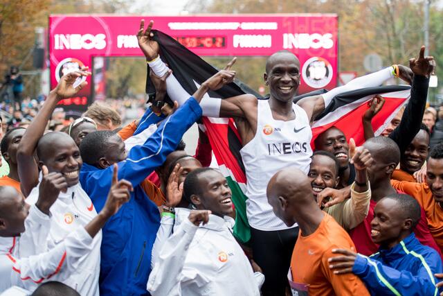 Wer kann so schnell laufen wie Eluid Kipchoge? Darum dreht sich eine neue Challenge, die im Wiener Prater ihren Lauf nimmt. | Foto: VCM/Michael Gruber