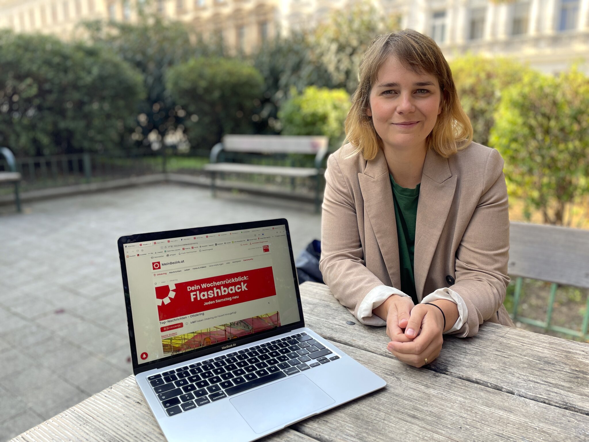 BVStellvertreterin Stefanie Lamp ist die neue, starke Ottakringerin