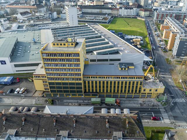 Der alte Firmensitz von Schachermayer wird momentan zum Freizeit-Treffpunkt für die Mitarbeiterinnen und Mitarbeiter umgebaut. | Foto: Schachermayer