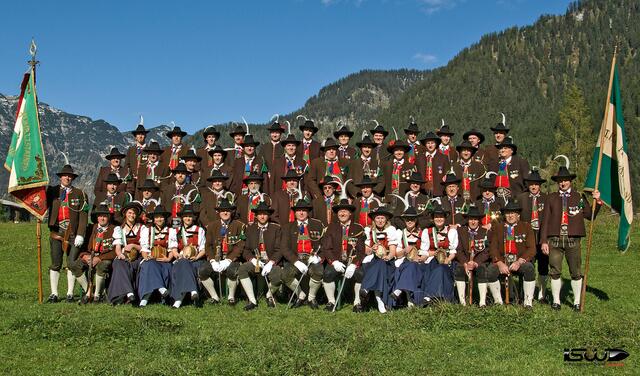 Die Waidringer Kompanie 2019 (60-Jahr-Jubiläum). | Foto: Schützenkompanie