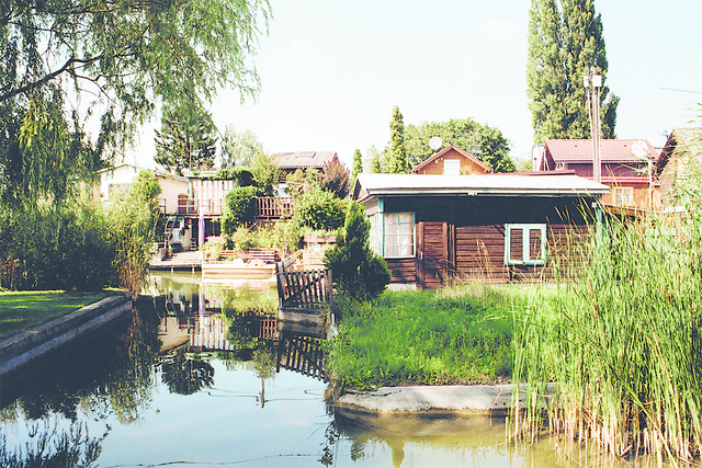 Idylle pur in der Kleingartenanlage Am Steinsee in Liesing. | Foto: Peter Autengruber