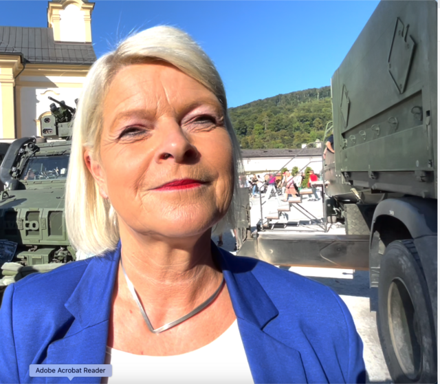 Klaudia Tanner, Bundesministerin für Verteidigung | Foto: Martin Schöndorfer, 2023