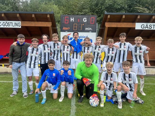 Erfolgreiche Nachwuchsarbeit: Die Jung-Kicker aus Göstling an der Ybbs dominieren momentan ganz klar die Jugendhauptgruppe West. | Foto: FC Göstling