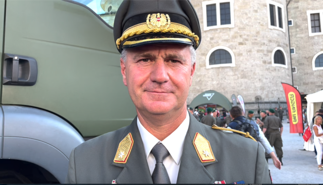 Brigadier Peter Schinnerl, Militärkommandant von Salzburg | Foto: Martin Schöndorfer, 2023