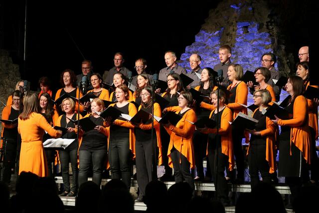 Der Chor "inwendig woarm" lädt zur musikalischen Sprachreise durch Österreich. | Foto: privat