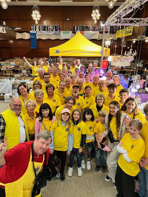 Die Lions freuen sich auf viele Besucher und ein großartiges Wochenende der Hilfsbereitschaft mit Musik, Spaß und tollen Funden beim 45. Lions Flohmarkt. | Foto: Lions Klosterneuburg