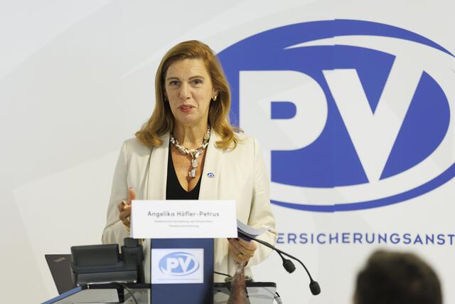Angelika Höfler-Petrus, Direktorin Medizinische Verwaltung und Infrastruktur der Pensionsversicherung | Foto: Erwin Scheriau