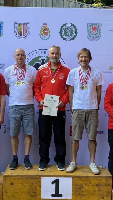 von links nach rechts: Sailer Rudolf, Neuner Marco und Kahlen Sigmar
 | Foto: Karin Neuner