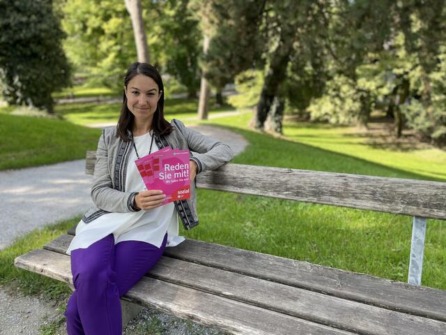 Für die Projektverantwortliche Isabel Bojanovsky ist die Partizipation der Bevölkerung ein zentraler Faktor.  | Foto: Lisa Gold