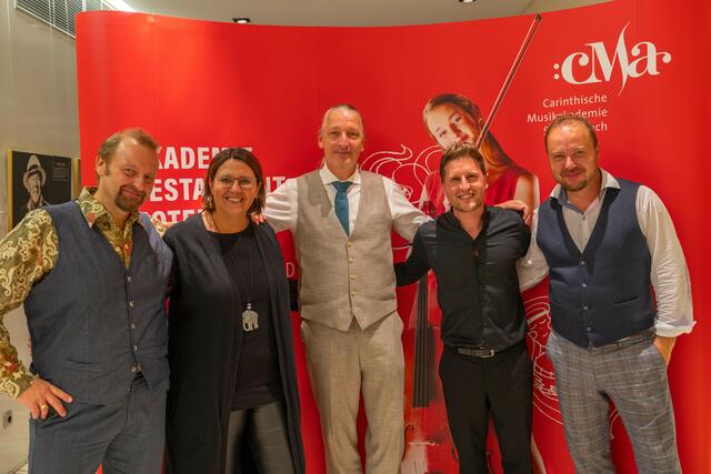 In der Carinthischen Musikakademie Stift Ossiach (CMA) spielten die Granden Wieder, Gansch &amp; Paul" ein umjubeltes Konzert. | Foto:  Anton Possegger