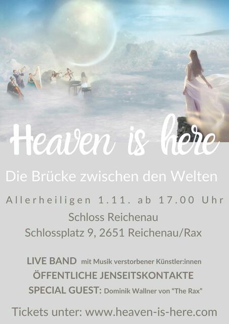 Live Konzert und öffentliche Jenseitskontakte