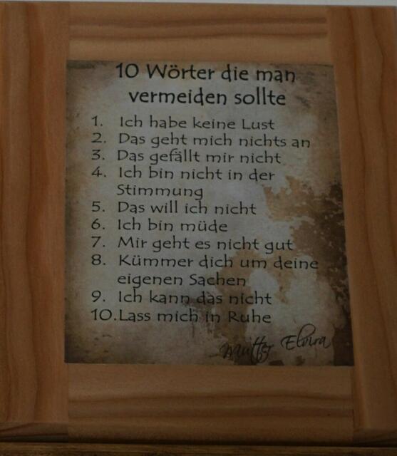 Das sollte man vermeiden!