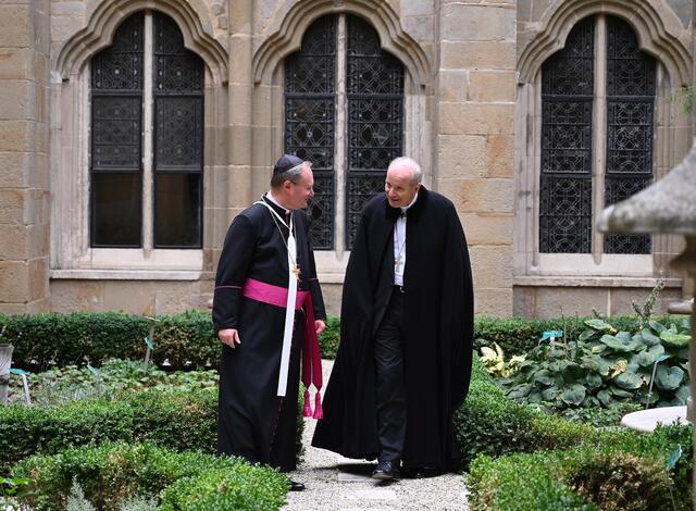 Propst Höslinger mit Kardinal Schönborn | Foto: kathbild.at/Franz Josef Rupprecht