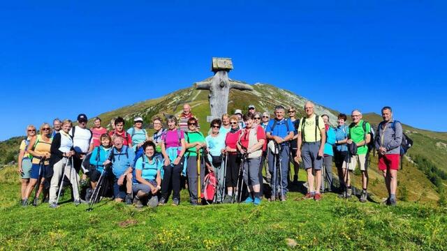 Bestes Wanderwetter hatten die Teilnehmer der Wanderwoche des Alpenvereins Hitzendorf. | Foto: privat