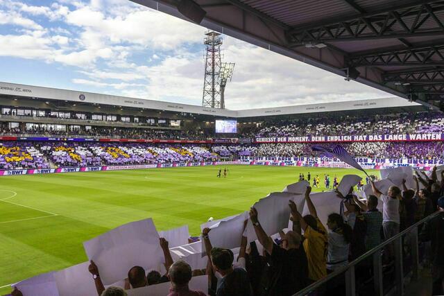 In der Generali Arena treffen Rapid und FK Austria Wien zusammen. | Foto: Generali Arena