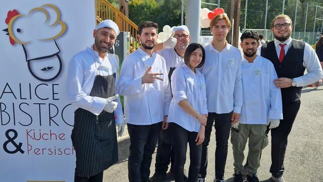 Das Team von Alice Bistro zeichnete für die Verpflegung verantwortlich.