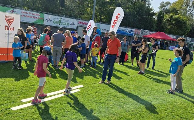 Zum ersten Mal dabei: der Gehörlosensportverein Tirol.