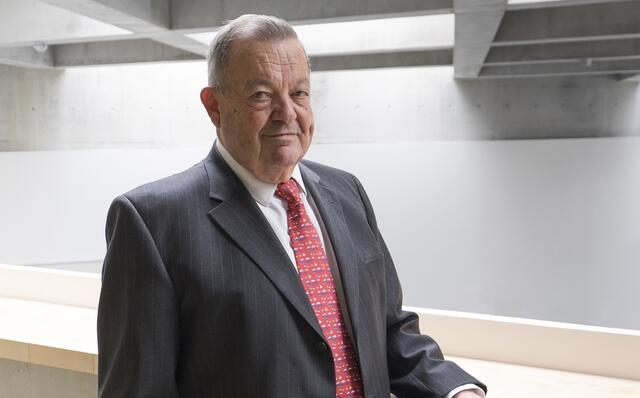 Herbert Liaunig, Unternehmer, Kunstsammler und Gründer des Museums Liaunig in Neuhaus, ist am 29. September 2023 verstorben. | Foto: Walter Schramm