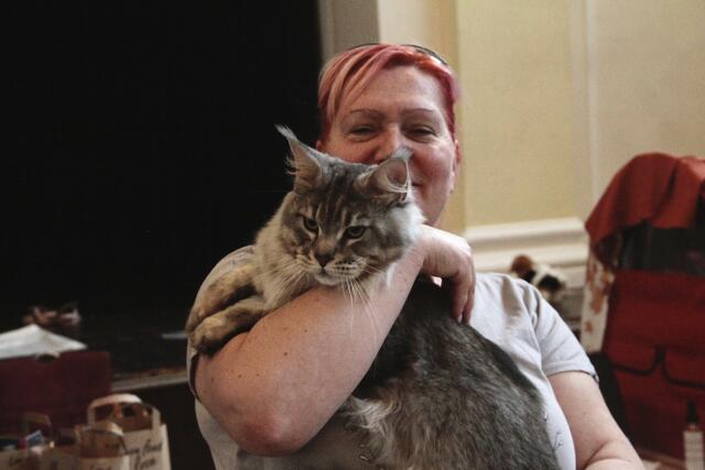 Die Stars der Ausstellung waren wie so oft Main Coons. | Foto: Friedrich Doppelmair