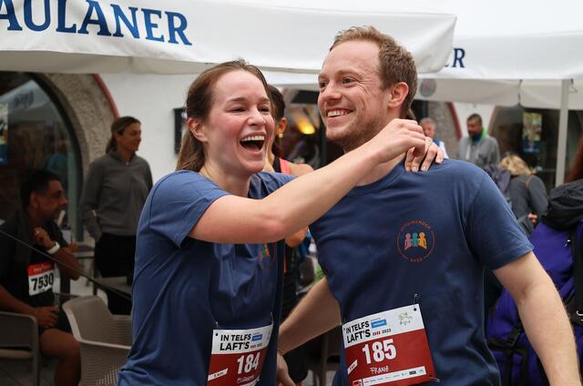 Bei und nach dem Zieldurchlauf stand den Läufern/-innen die Freude ins Gesicht geschrieben. | Foto: MG Telfs/Hackl