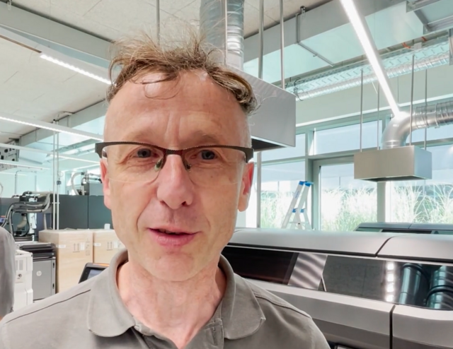 Industrieprodukte aus dem Drucker: Peter Weiss, voxel4U. | Foto: Martin Schöndorfer, 2023