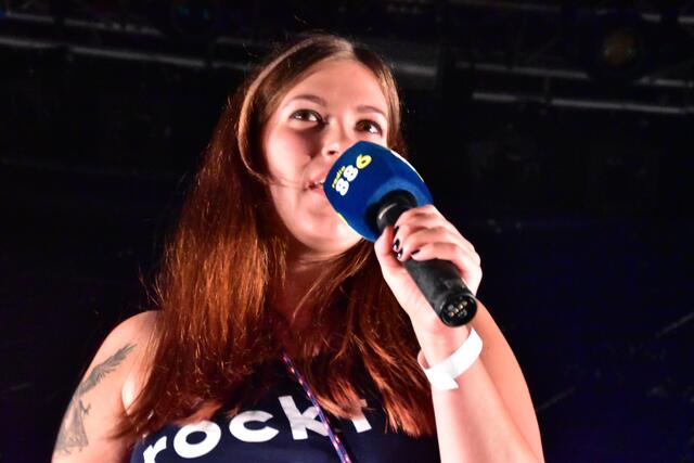 Die Moderatorin des Abends. | Foto: Cherelle Marek