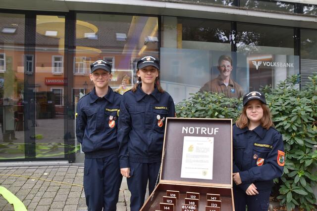 Anna Strickmann, Sophie Dobiasch und Victoria Mansberger. | Foto: Oskar Benisch