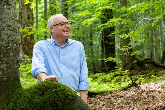 Landesvize Stephan Pernkopf ist stolz auf unser Wildnisgebiet. | Foto: Theo Kust