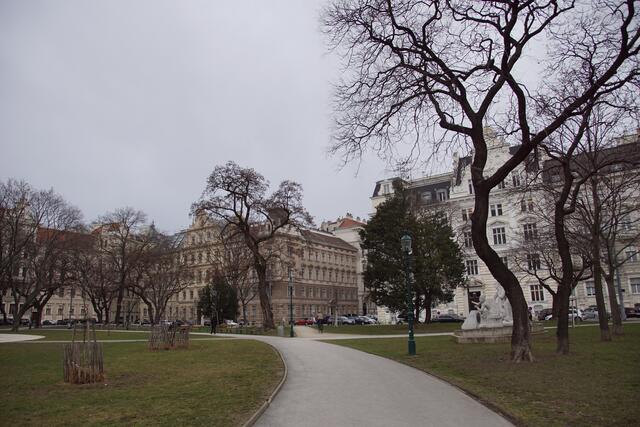 Der Rooseveltplatz am Alsergrund. | Foto: Alois Fischer