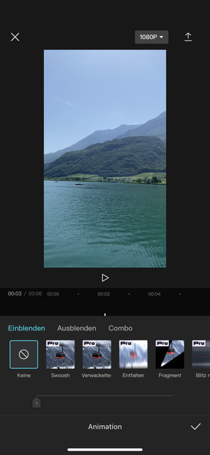 Unser App-Tipp der Woche ist CapCut. Damit kann man Videos professionell am Smartphone oder am Computer bearbeiten. Die App ist kostenlos und die Videos ohne Wasserzeichen. | Foto: Screenshot