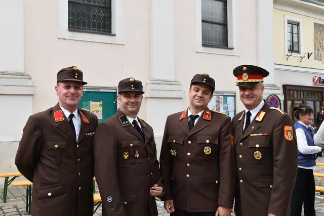 Christian Rothbauer, Christoph Dirnbacher, Bernhard Lautner und Christian Lautner. | Foto: Oskar Benisch