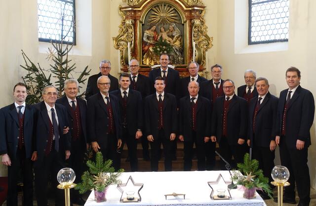 Die Jaklinger Sänger werden den St. Andräer Rathausfestsaal mit Wohlklang erfüllen. | Foto: Privat