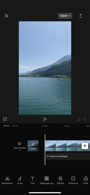Unser App-Tipp der Woche ist CapCut. Damit kann man Videos professionell am Smartphone oder am Computer bearbeiten. Die App ist kostenlos und die Videos ohne Wasserzeichen. | Foto: Screenshot