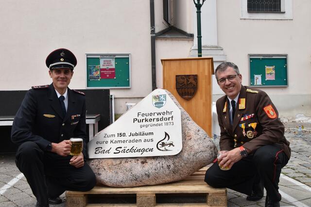 Mark Jagenow und Michael Gindl. | Foto: Oskar Benisch