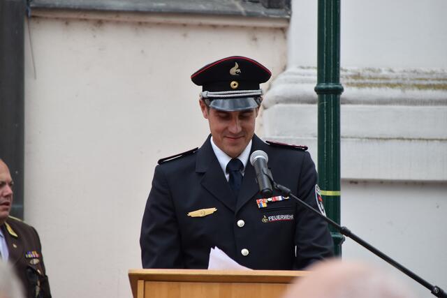 Mark Jagenow von der FF Bad Säckingen. | Foto: Oskar Benisch