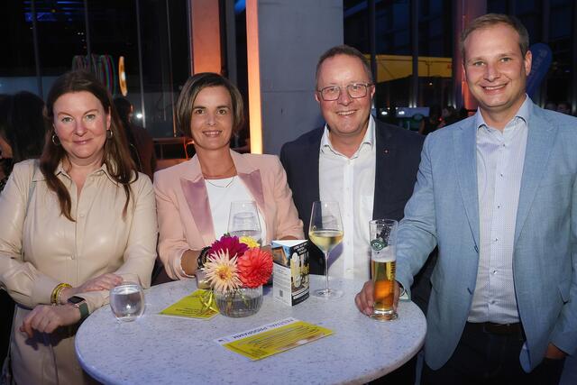 Karin Doppelbauer, Barbara und Johannes Schwarzmannseder, Gerald Nußbichler. | Foto: Andreas Maringer