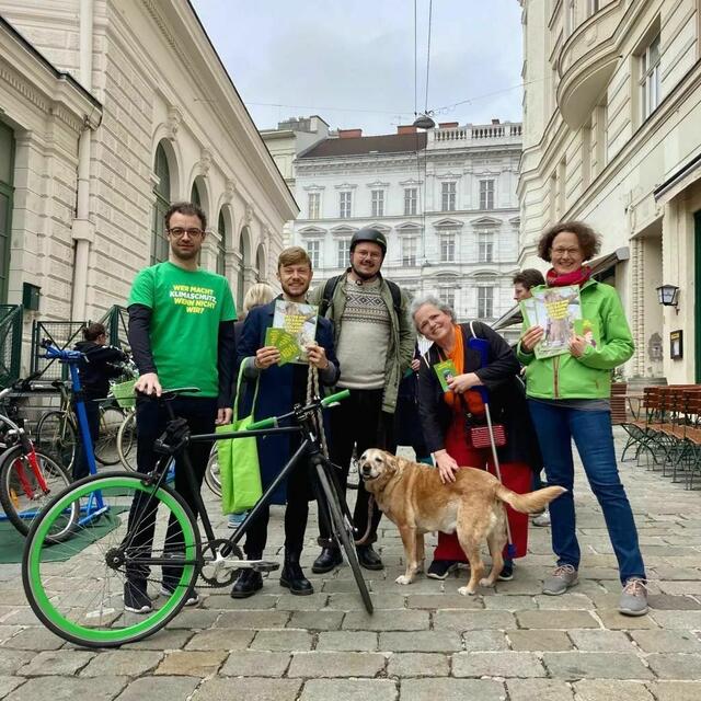 Die Grüne Radrettung am Alsergrund.  | Foto: Grüne 1090