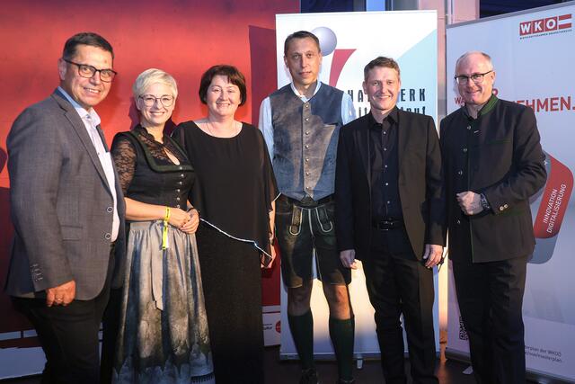 Hans Moser, Doris Hummer, Andrea Märzendorfer, Karl Pühretmair, Hermann Pumberger und Günther Baschinger. | Foto: Andreas Maringer