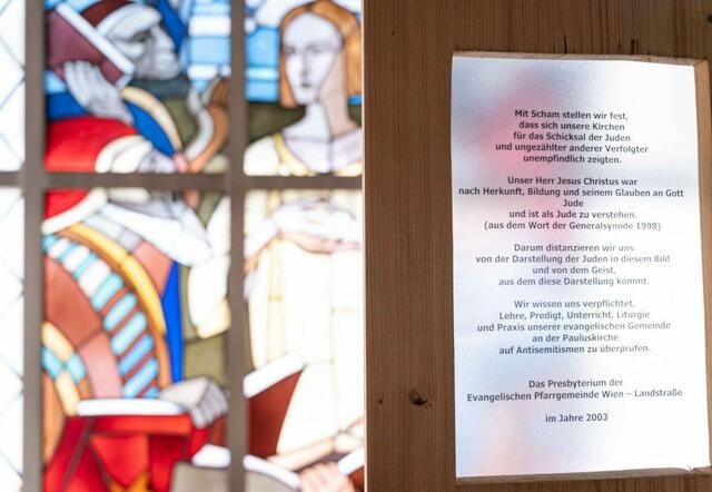 Die Pfarrgemeinde distanzierte sich 2003 von den antisemitischen Darstellungen.  | Foto: Pecka