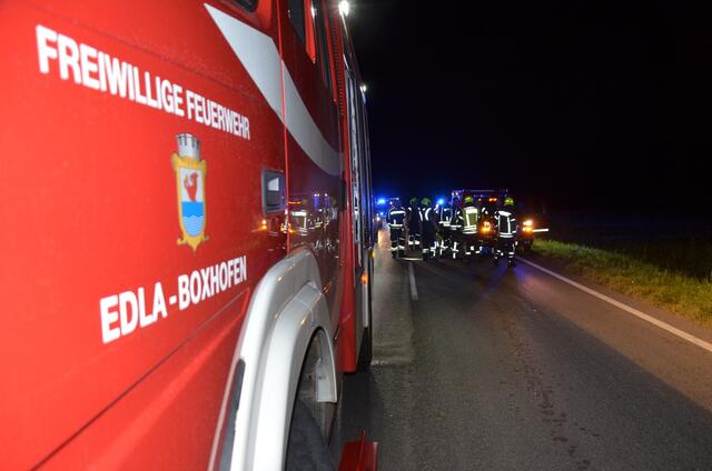 Im Einsatz waren die Feuerwehr Boxhofen und die Feuerwehr Amstetten | Foto: Abschnittsfeuerwehrkommando Amstetten