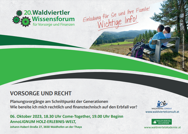 Einladung | Foto: Waldviertel Akademie