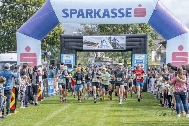 Der neue LechLauf rund um Weißenbach war ein voller Erfolg. | Foto: Rolf Marke