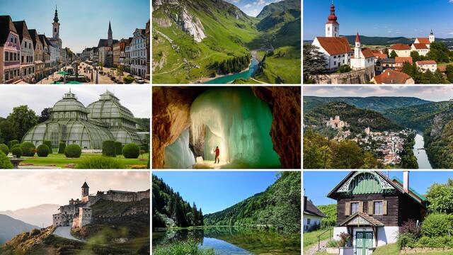 Die schönsten Orte Österreichs