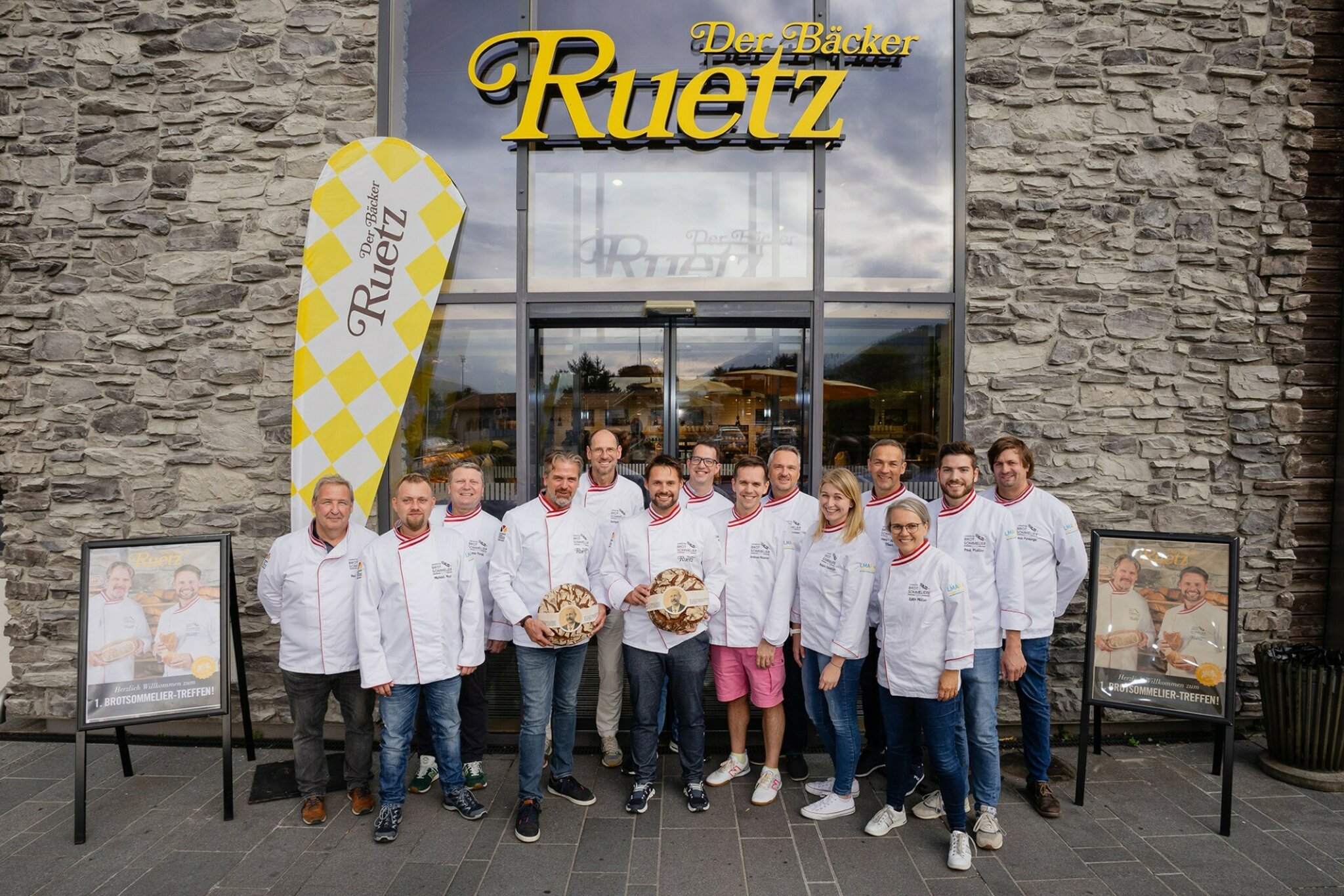 Brotgenusss: Österreichs Brotsommeliers zu Gast beim Bäcker Ruetz ...