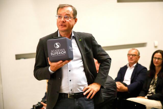 Bürgermeister Zwielehner kritisierte gesetzliche Rahmenbedingungen. | Foto: Academia Superior/wakolbinger
