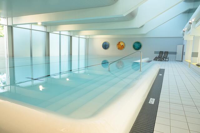 Das Hallenbad erstrahlt in neuem Glanz. | Foto: Stadt Wels
