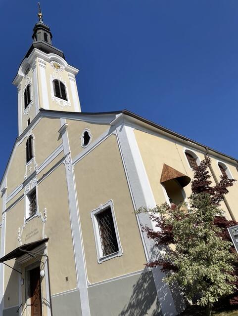 Pfarrkirche Großsteinbach. | Foto: Jeitler